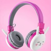 Fone de Ouvido Headphone Infantil Bluetooth Fm SD Bichinhos