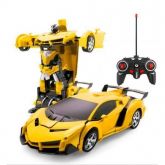 Carro Controle Remoto Sem Fio Transformers C/ Luzes 1:18