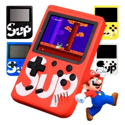 Vídeo Game Retrô Portátil 400 Jogos Display LCD Tela 3"